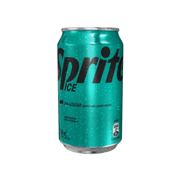SPRITE ICE SIN AZUCAR LATA 350CC