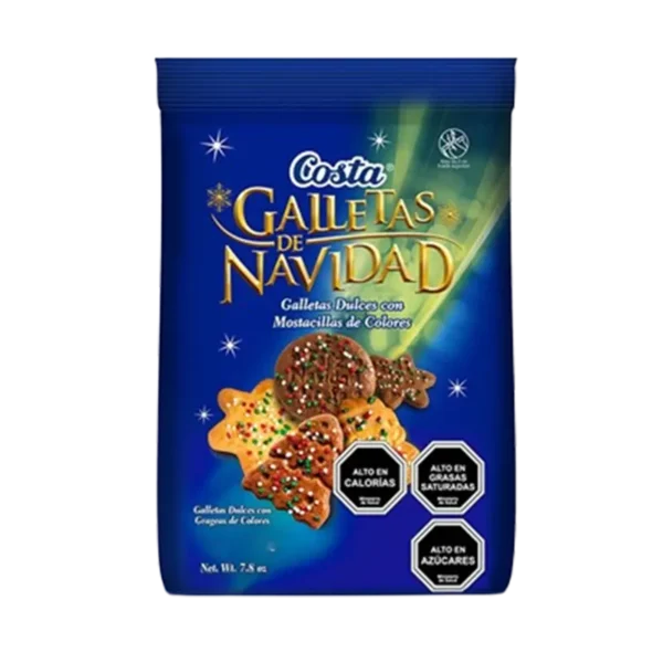 GALLETA COSTA DE NAVIDAD 180G