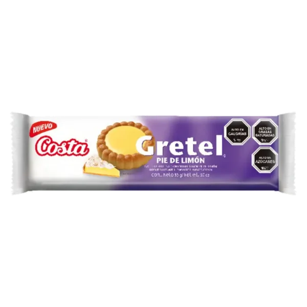 GALLETA GRETEL PIE DE LIMON 85G