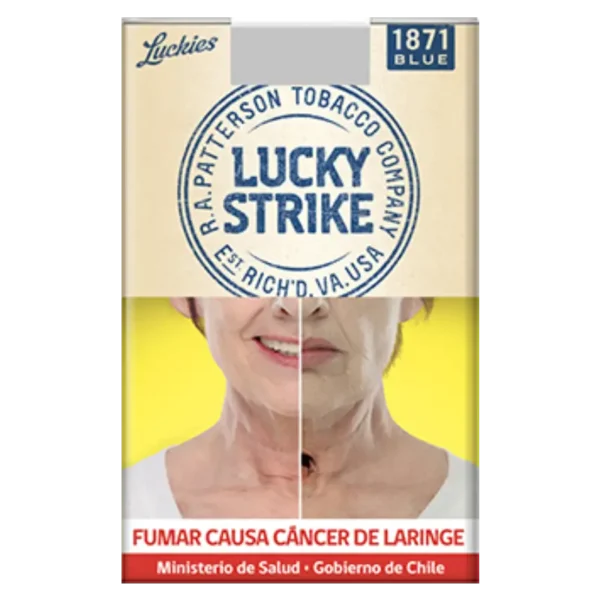 LUCKY STRIKE BLUE SIN ADITIVO CAJETILLA BLANDA 20U (PXDP)
