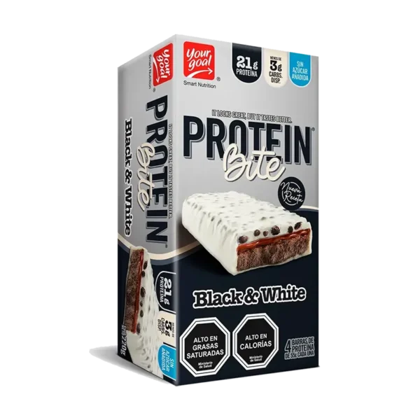 BARRA YG BITE BLANCO Y NEGRO CHOCOLATE 55g X 4u