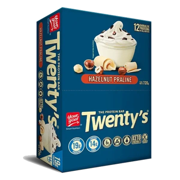 BARRA YG TWENTY HAZELNUT 60G X 12u