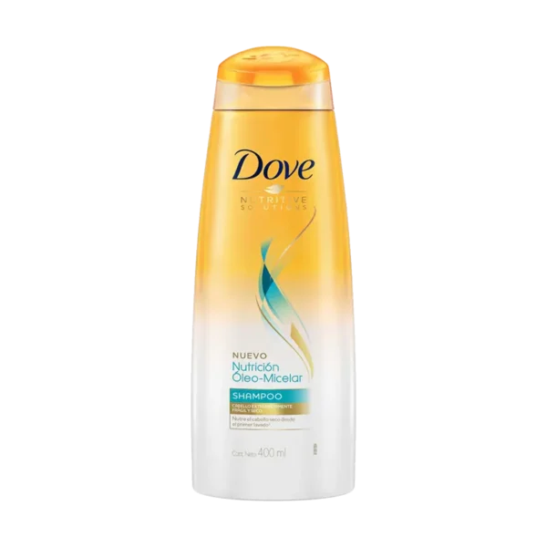 SHAMPOO DOVE BRILLO NUTRICION OLEO MICELAR 400ML