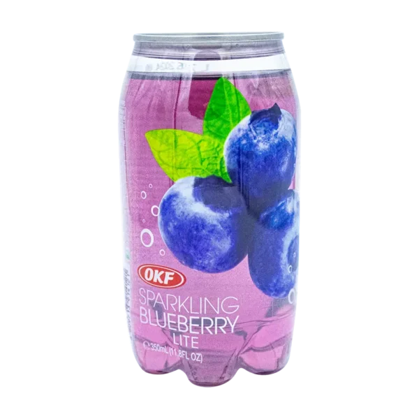 WATER SPARKLING BLUEBERRY OKF 350ML