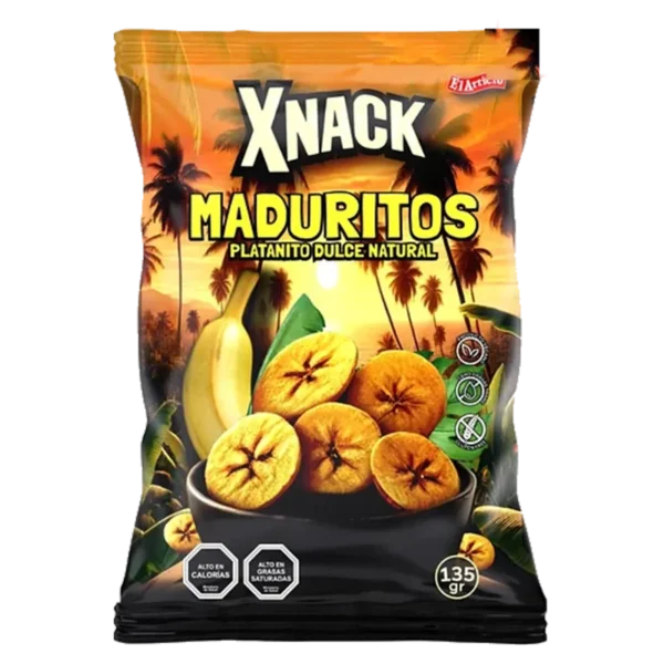 PLATANITOS MADURITOS XNACK 135G