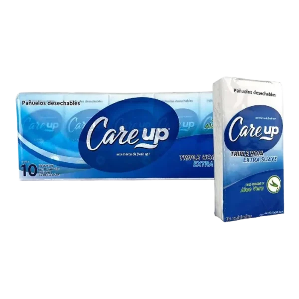 PANUELO DESECHABLE CARE UP 10u