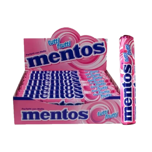 MENTOS ROLLO TUTTI FRUTI 29G (PXDP)