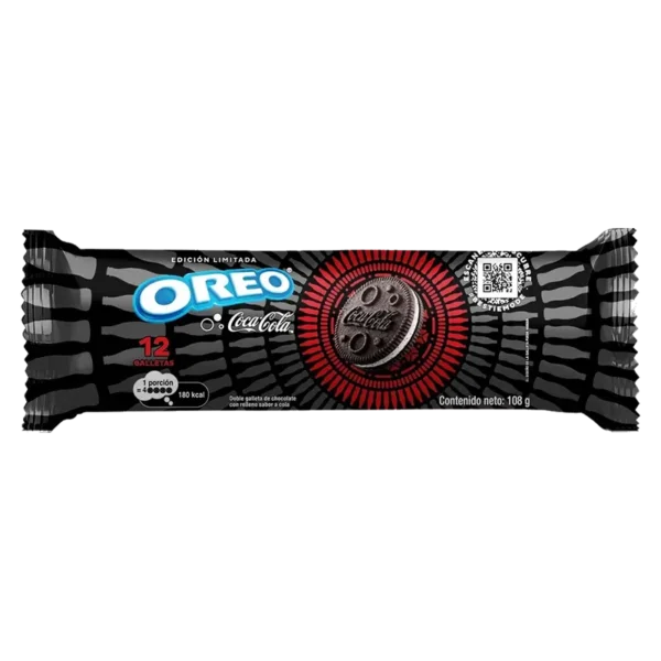 GALLETA OREO ROLLO COCA COLA 108G