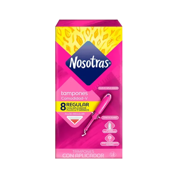 TAMPONES NOSOTRAS REGULAR 8u