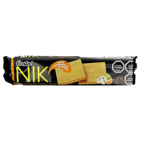 GALLETA COSTA NIK OBLEA CHIRIMOYA ALEGRE 71G