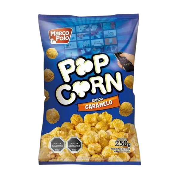 POP CORN CARAMELO MARCO POLO 250G