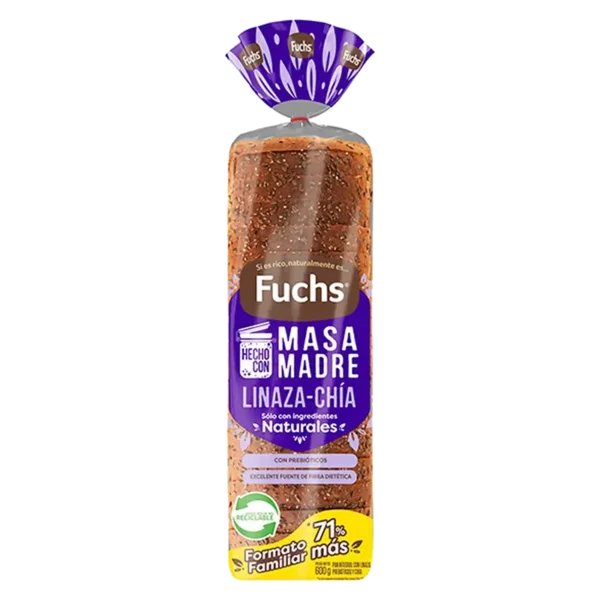 PAN LINAZA-CHÍA FUCHS 600G