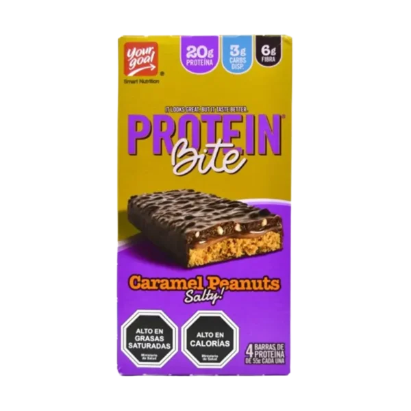 BARRA YG BITE MANI CARAMELO 55G X 4u