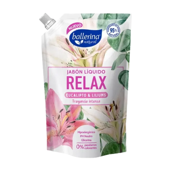 JABON LIQUIDO BALLERINA EUCALIPTO & LILIUMS 750ML