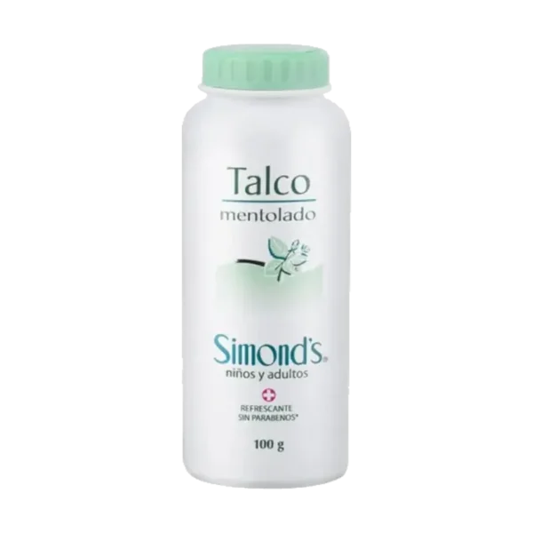 TALCO MENTOLADO SIMONDS 100G