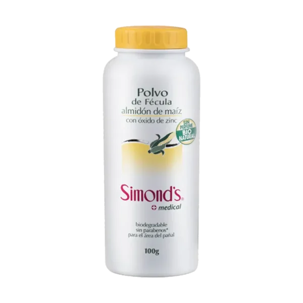 TALCO POLVO DE FECULA SIMONDS 100G
