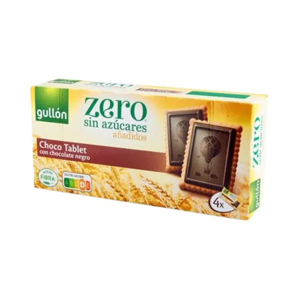 GALLETA GULLON CHOCO TABLET SIN AZUCAR 150G