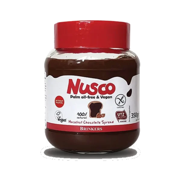 CREMA CON AVELLANAS Y CACAO NUSCO SIN GLUTEN VEGANA 350G