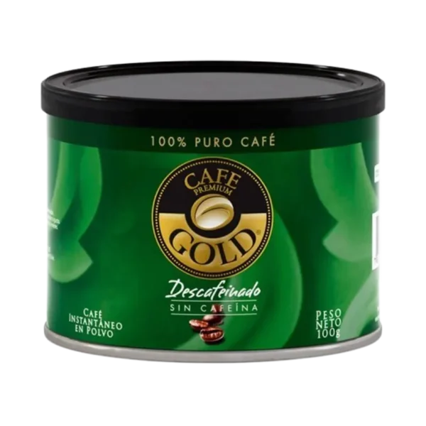 CAFE GOLD DESCAFEINADO TARRO 100G