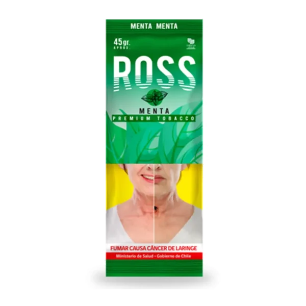 TABACO PARA ENRROLAR ROSS MENTA 45G