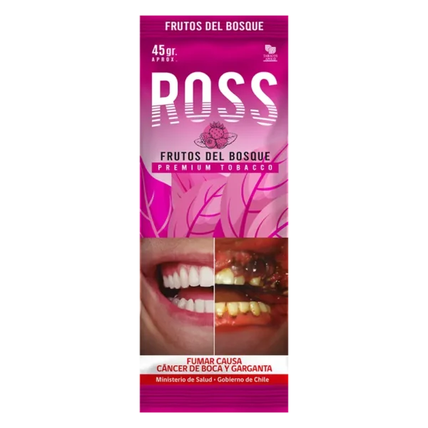 TABACO PARA ENRROLAR ROSS FRUTOS DEL BOSQUE 45G