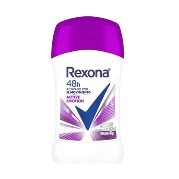 DESODORANTE STICK ACTIVE EMOTION REXONA 50 GR