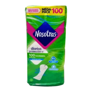 PROTECTORES NOSOTRAS NORMAL DIARIOS 100U