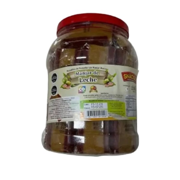 BOCADILLO DE GUAYABA CON MANJAR SNACOL TARRO DE 50U