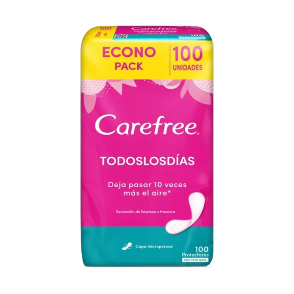PROTECTORES CAREFREE 100U