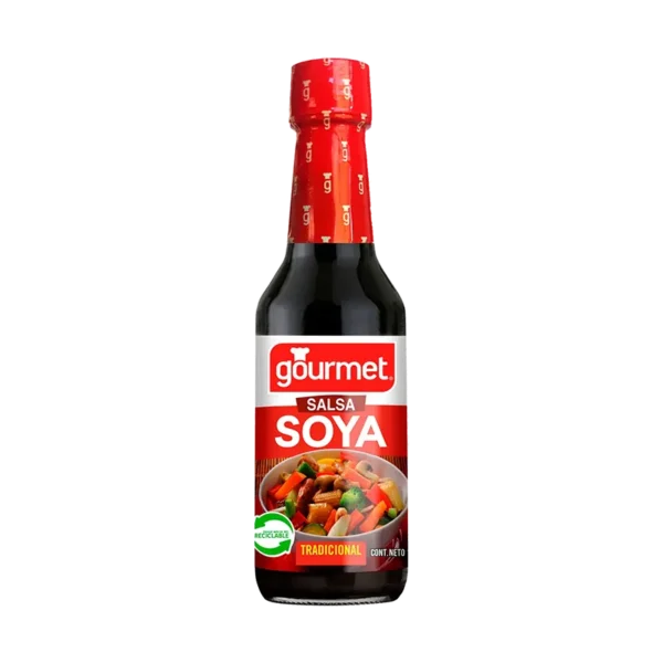 SALSA DE SOYA GOURMET 165CC