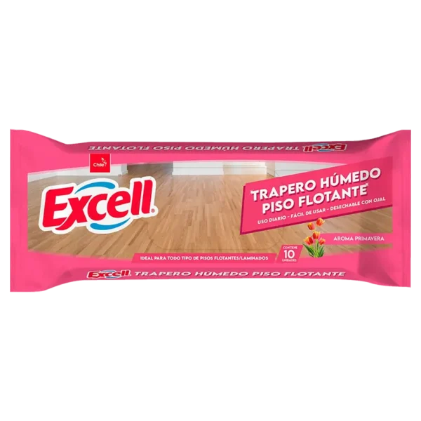 TRAPERO HUMEDO PISOS FLOTANTES PRIMAVERA EXCELL 10U