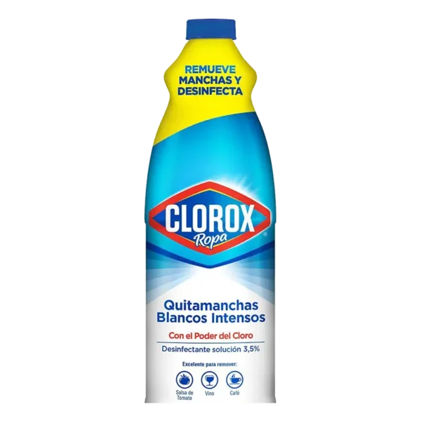 QUITAMANCHAS CLOROX BLANCOS INTENSOS ROPA BLANCA 960CC