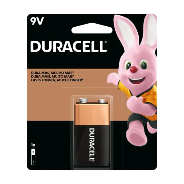 PILA DURACELL CUADRADA 9V