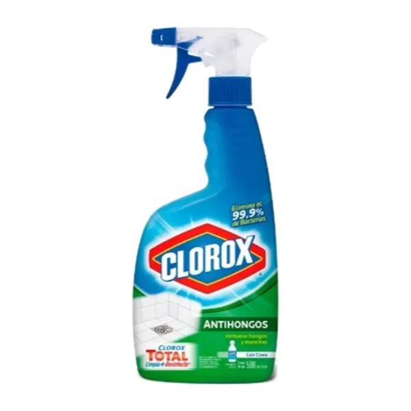 LIMPIADOR CLOROX ANTIHONGOS GATILLO 500ML