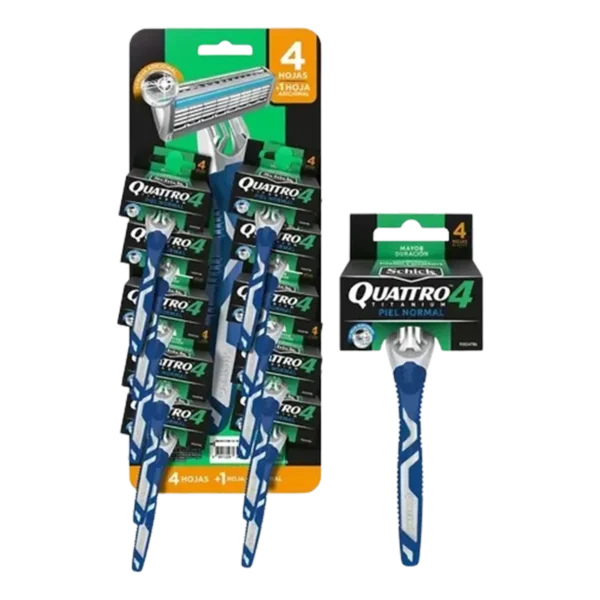 AFEITADORA SCHICK QUATRO 4 TITANIUM