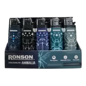 ENCENDEDOR RONSON NATURE ANIMALIA DISPLAY 20U (PXDP)
