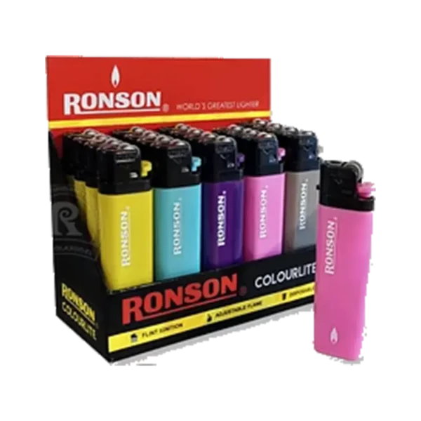 ENCENDEDOR RONSON CLASICO DISPLAY 20U