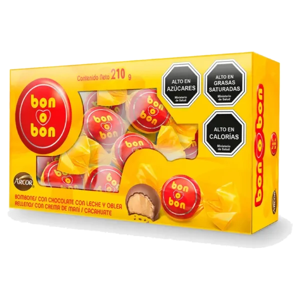 CHOCOLATE BON O BON ESTUCHE 14U 210G