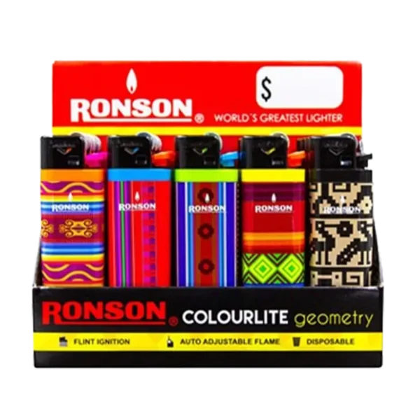ENCENDEDOR RONSON GEOMETRY DISPLAY 20U