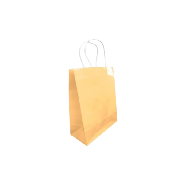 BOLSA REGALO KRAFT DAMASCO PASTEL 15 X 21 X 8 CM