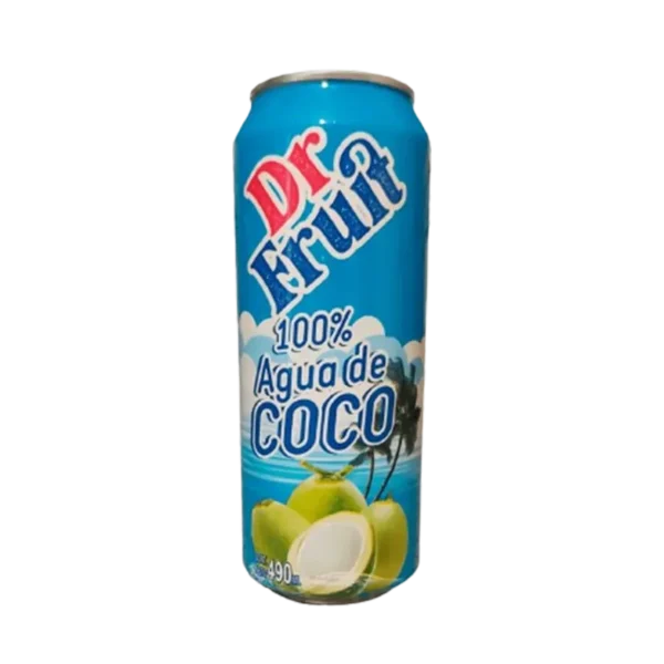 JUGO DR FRUIT TROZOS DE FRUTAS SABOR AGUA COCO 490ML