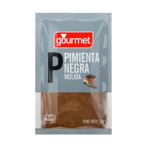 PIMIENTA NEGRA MOLIDA GOURMET 15G