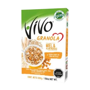GRANOLA VIVO MIEL&ALMENDRAS 330 GR