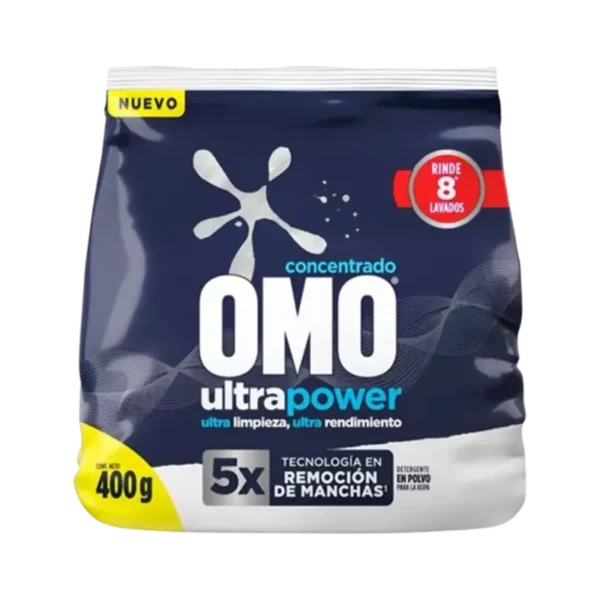 DETERGENTE POLVO OMO MATIC MULTIACCION 400 GR