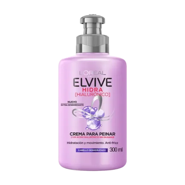 CREMA DE PEINAR ELVIVE HIDRA HIALURONICO 300ML