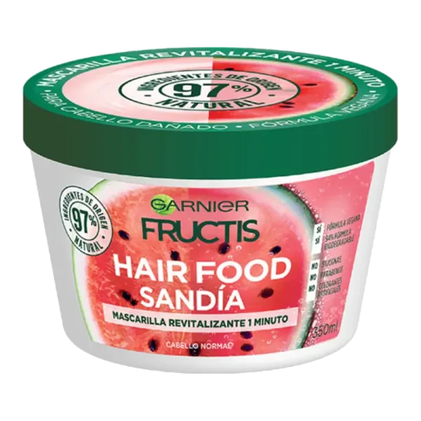 MASCARILLA CAPILAR FRUCTIS HAIR FOOD SANDIA 350ML