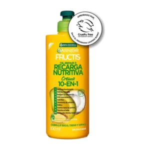 CREMA DE PEINAR FRUCTIS RECARGA NUTRTIVA 10 en 1 300ML