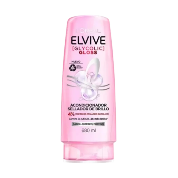 ACONDICIONADOR ELVIVE GLYCOLIC GLOSS 680ML