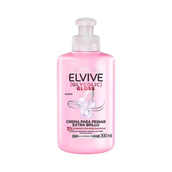 CREMA DE PEINAR ELVIVE GLYCOLIC GLOSS 300ML