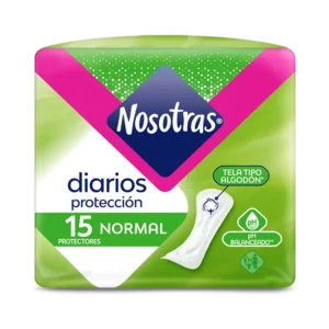 PROTECTOR DIARIO CORTO NOSOTRAS 15UN